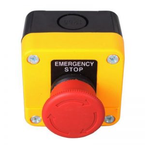 emergency stop mesin bubut
