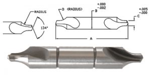 bor senter tipe radius