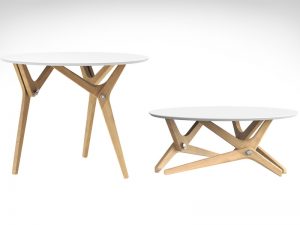 boulon blanc table