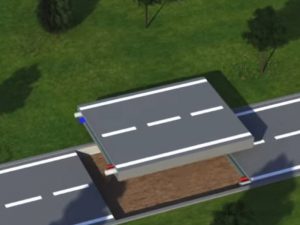 plastic road construction