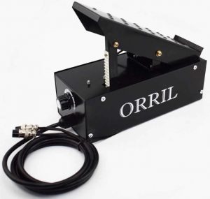 foot pedal fine control pada las argon