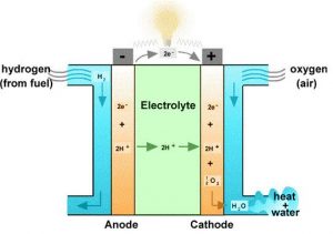 Skema kerja fuel cell