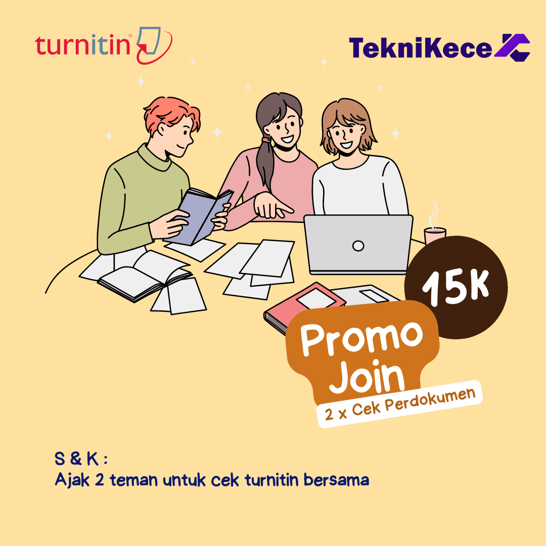 Jasa Cek Turnitin Paling Mantap - Teknikece